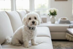 Light Grey with black trim dog collar - Lace bow - Size Medium